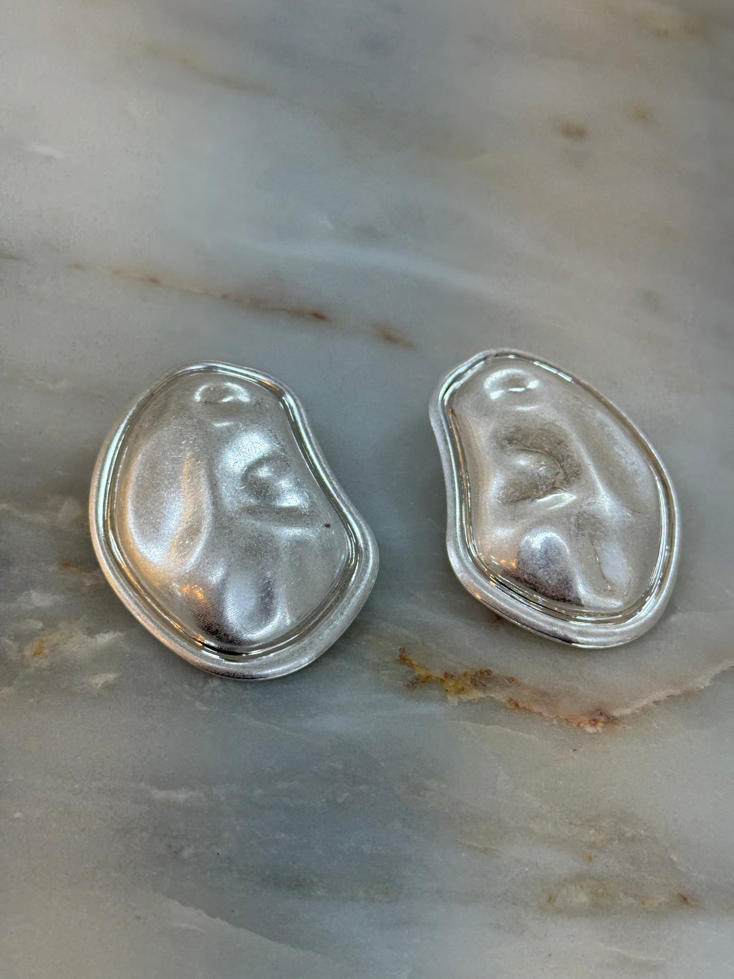 EARRING ANA ORGANIC SILVER