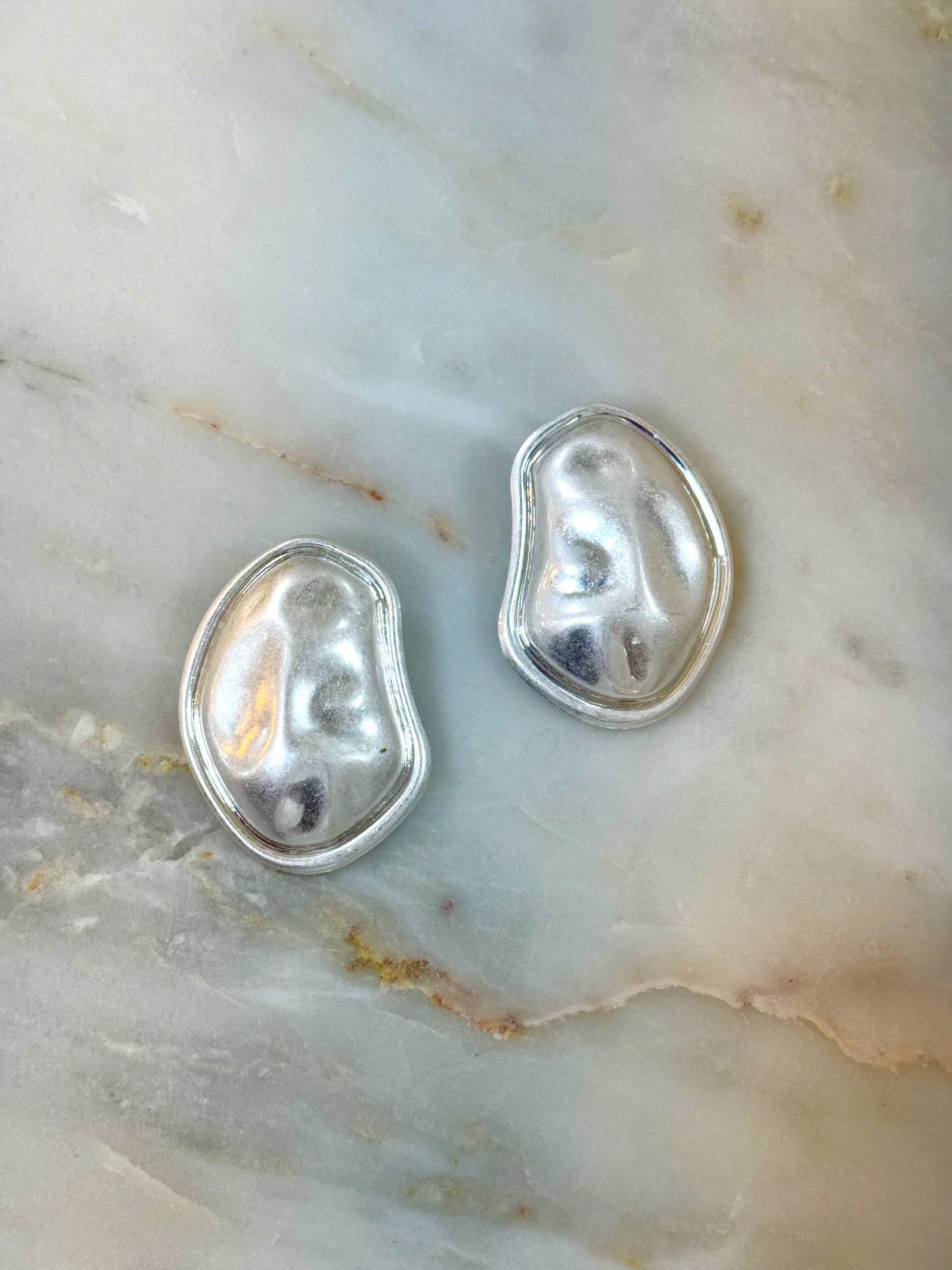 EARRING ANA ORGANIC SILVER