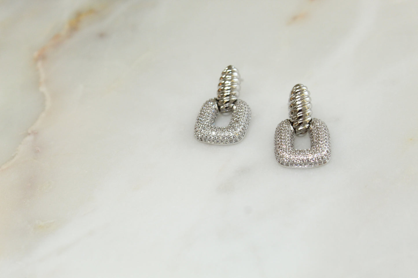 EARRING 925 SILVER ZIRCON