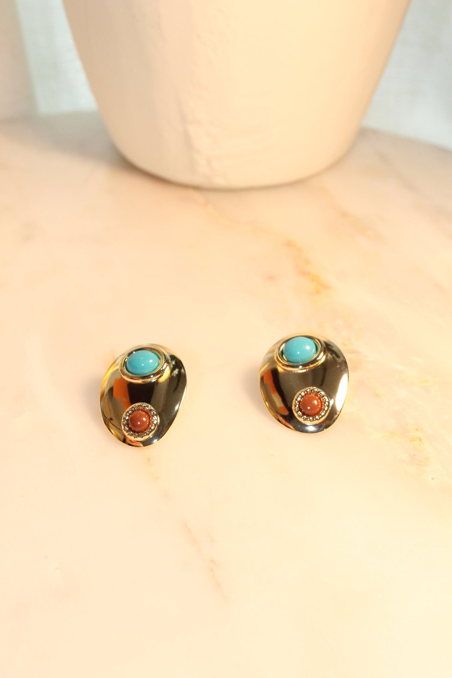 Set Earring with Ring glam