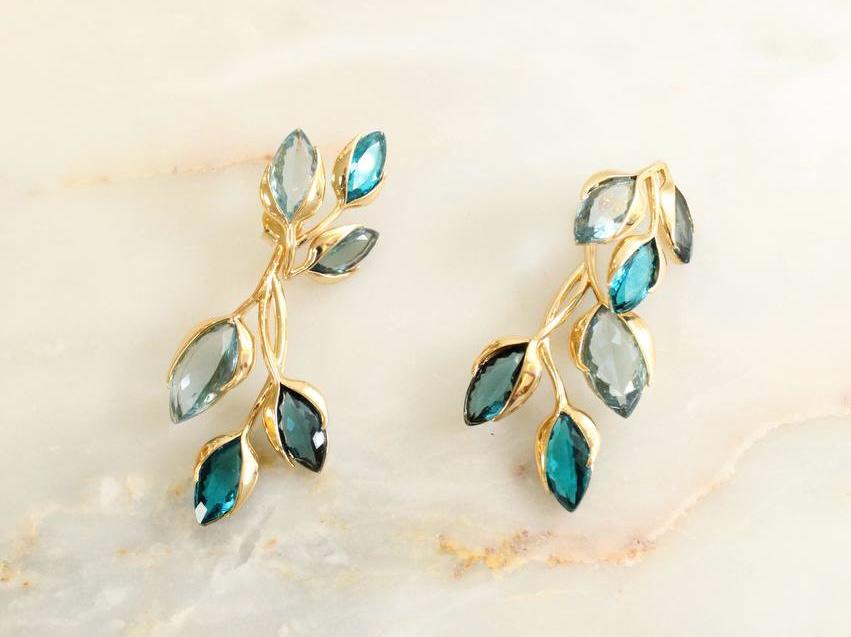 Earring Classic Blue N/A