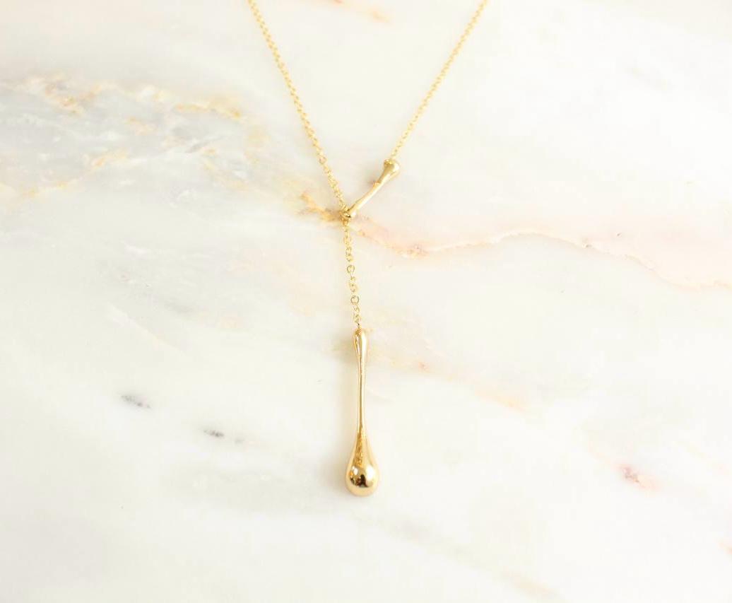Necklace Pingo Ouro and Prata N/A