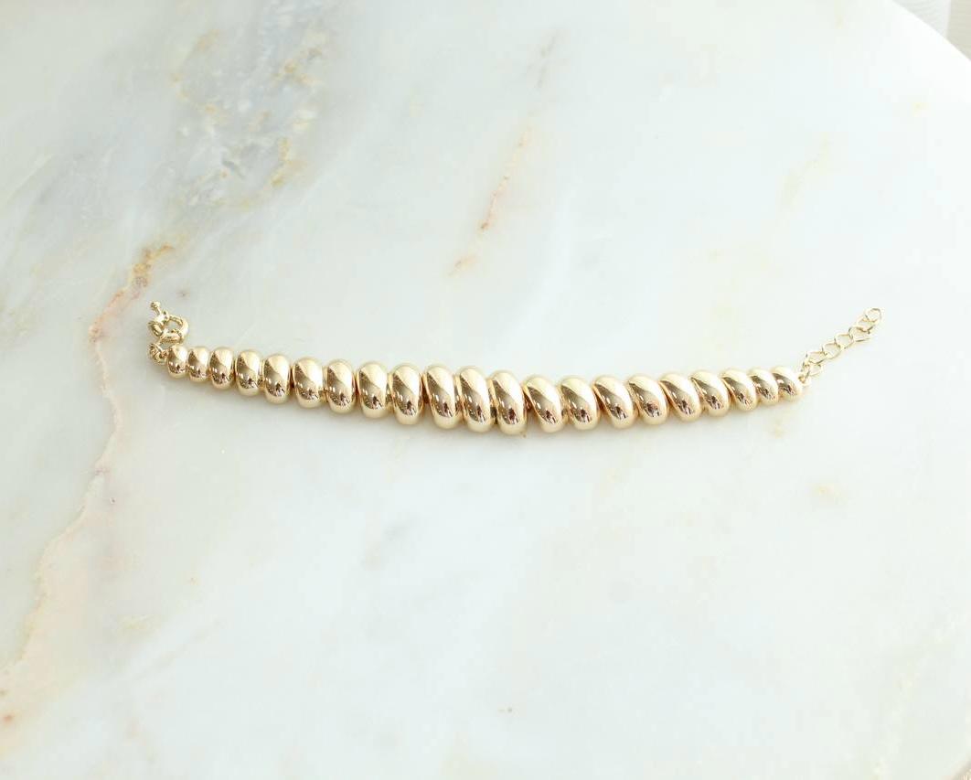 Bracelete Gold Gomas BLVD