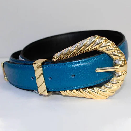 Cinturón azul marino