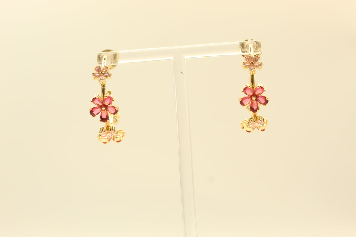 Earring beautiful zirconium colors