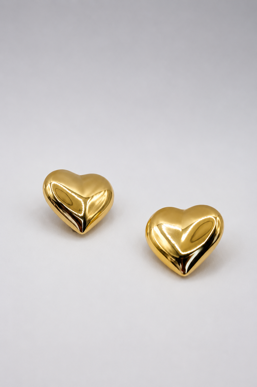 EARRINGS HEART PLANE
