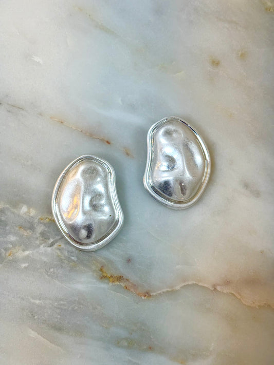 EARRING ANA ORGANIC SILVER