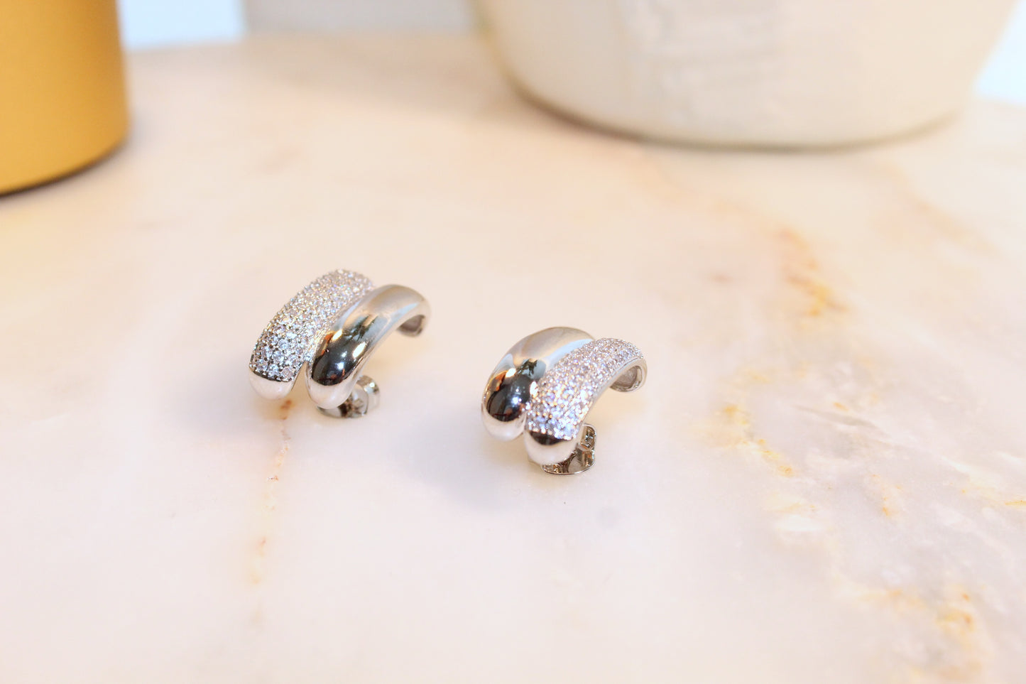 Earring Luiza silver