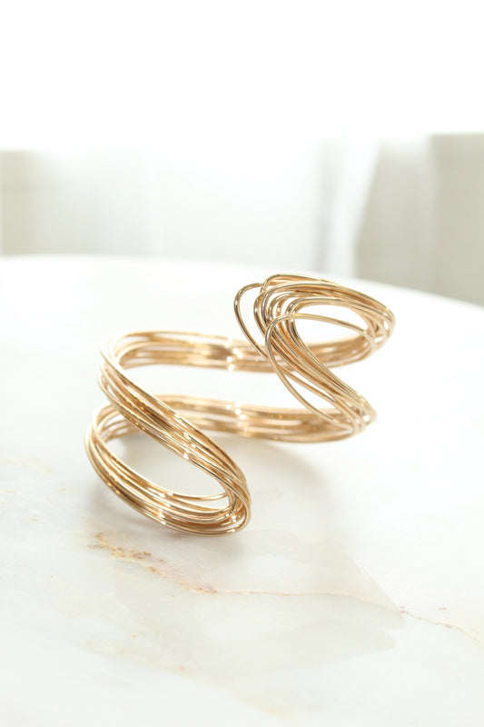 BRACELET IRON PLATED 18K