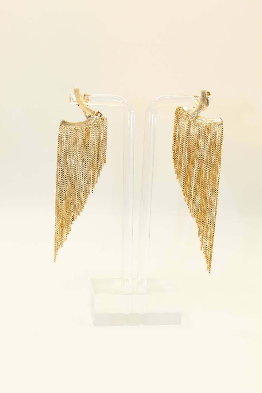 Earring Franja Gold BLV