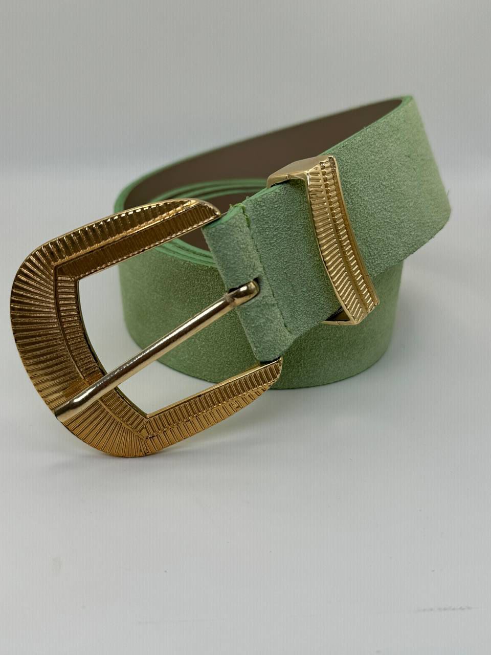 Belt Green and Gold