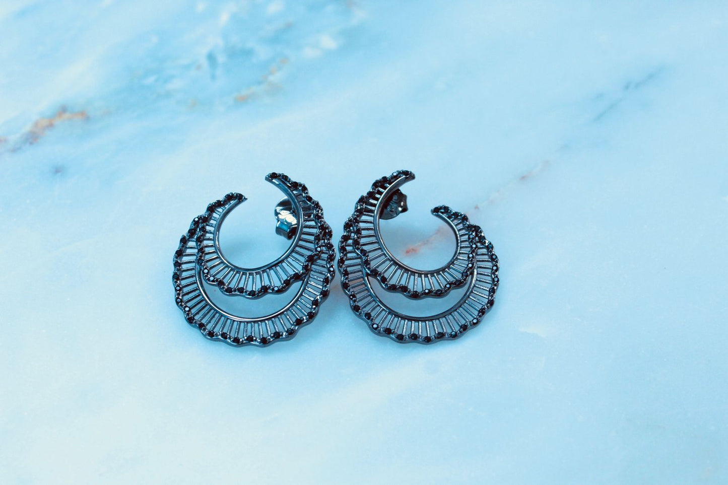 Earring Argola Silver BLVD