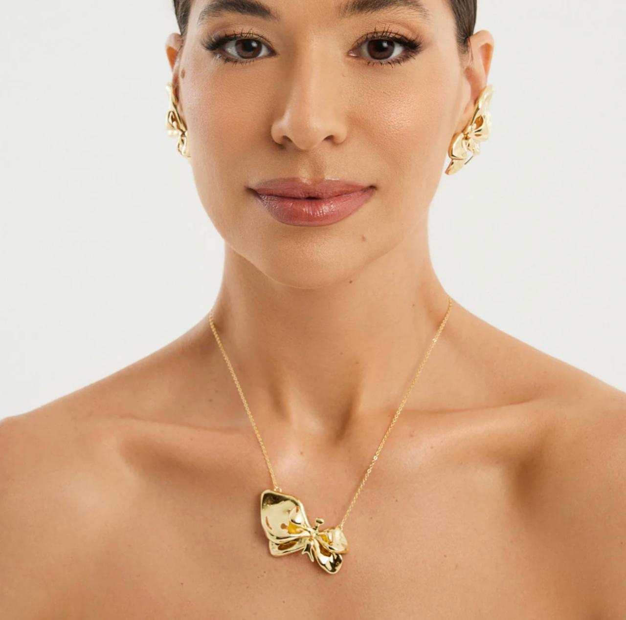 Necklace Flora Gold A/P