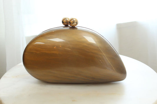 Clutch Perola Gold