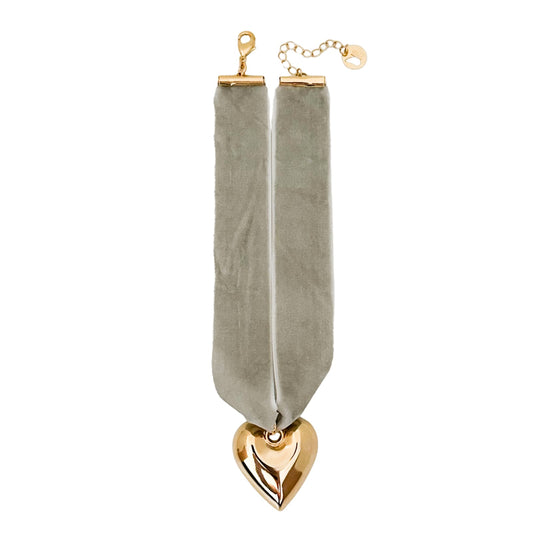 Chocker Cinza Love B/M