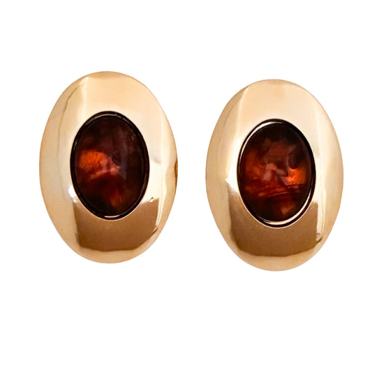 Earring Tartaruga Marrom B/M