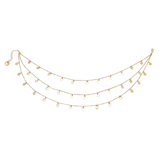 Necklace Contas Love Gold B/M