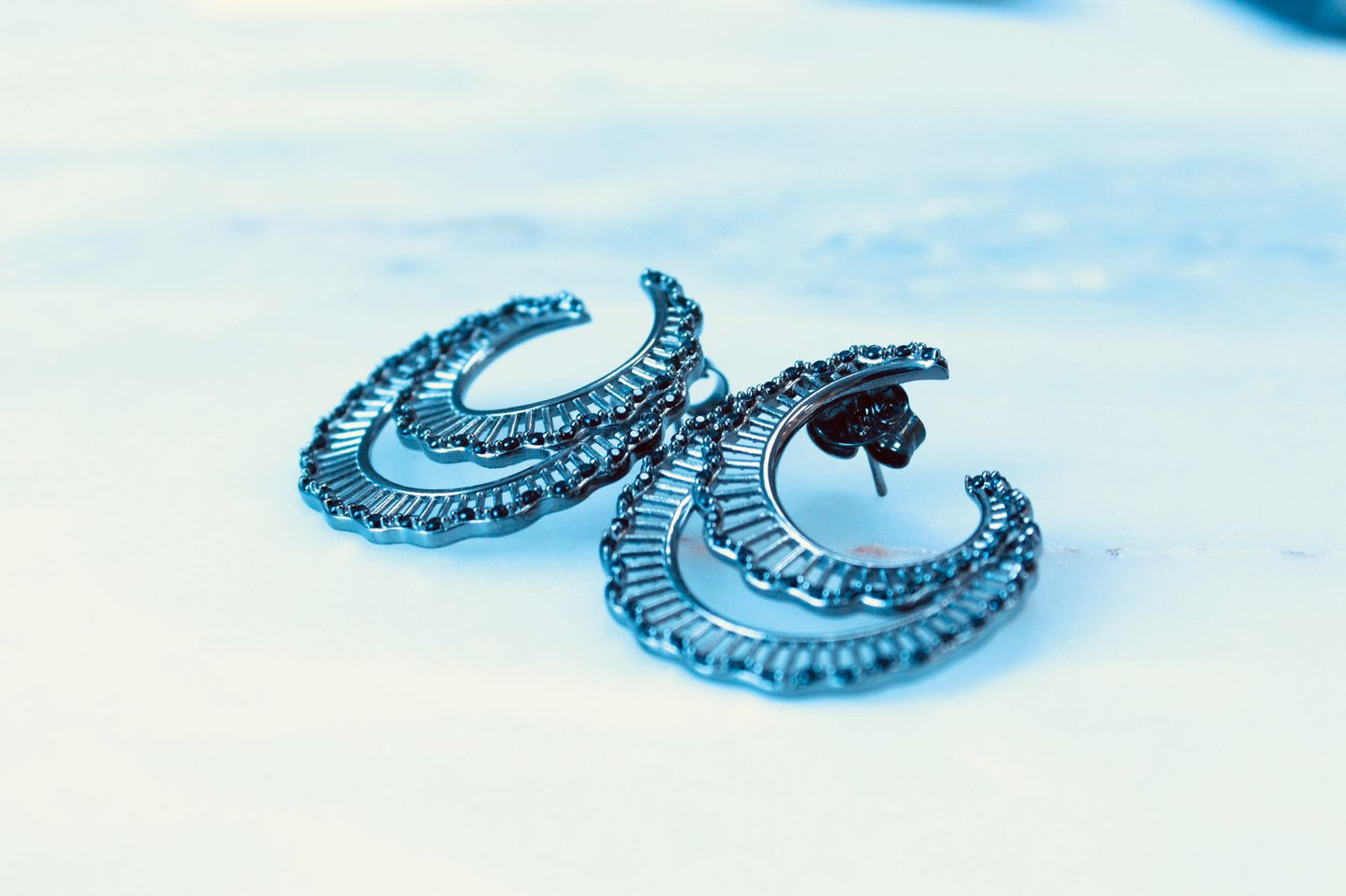 Earring Argola Silver BLVD