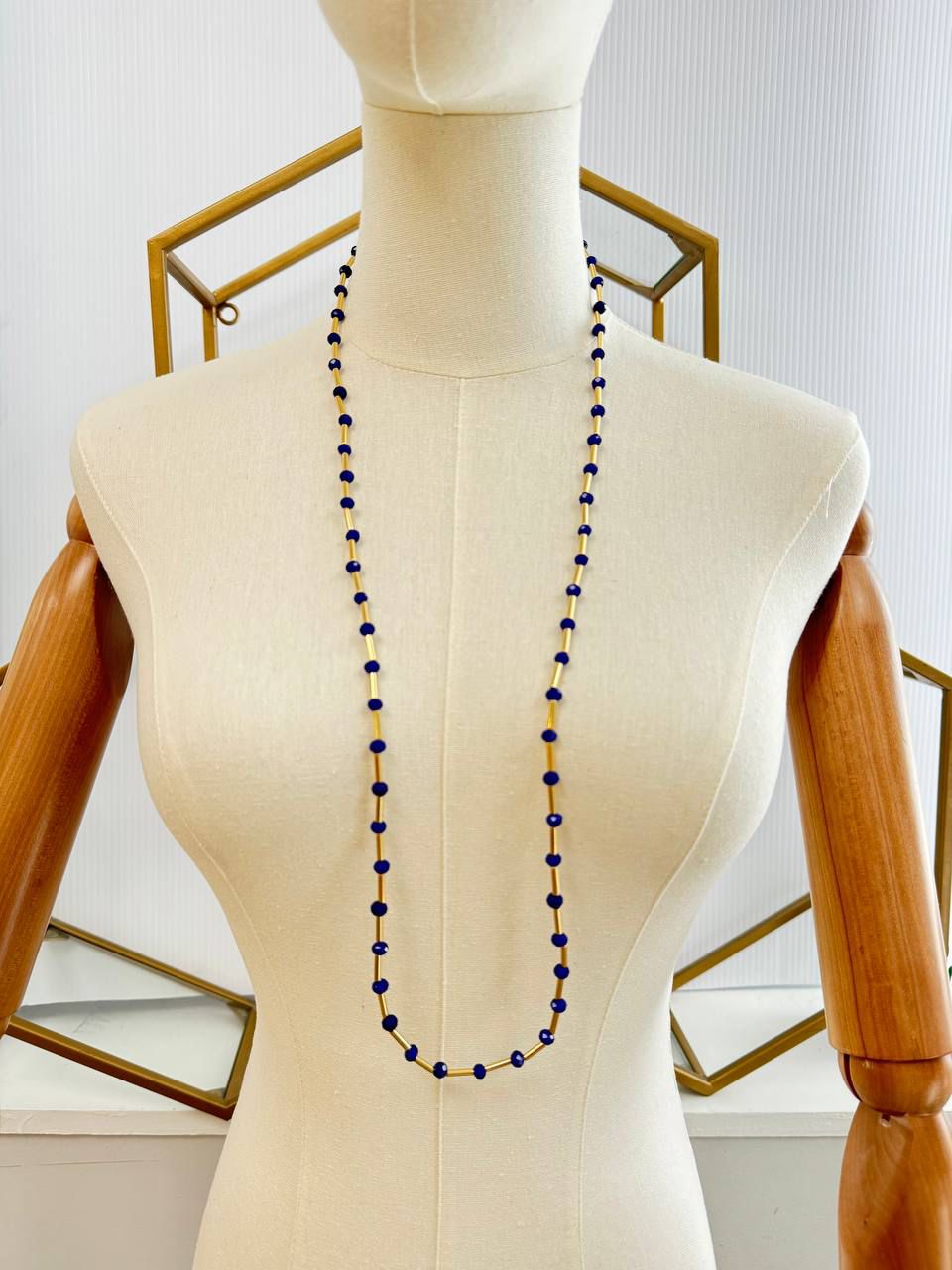 Necklace esferas Blue L BLVD