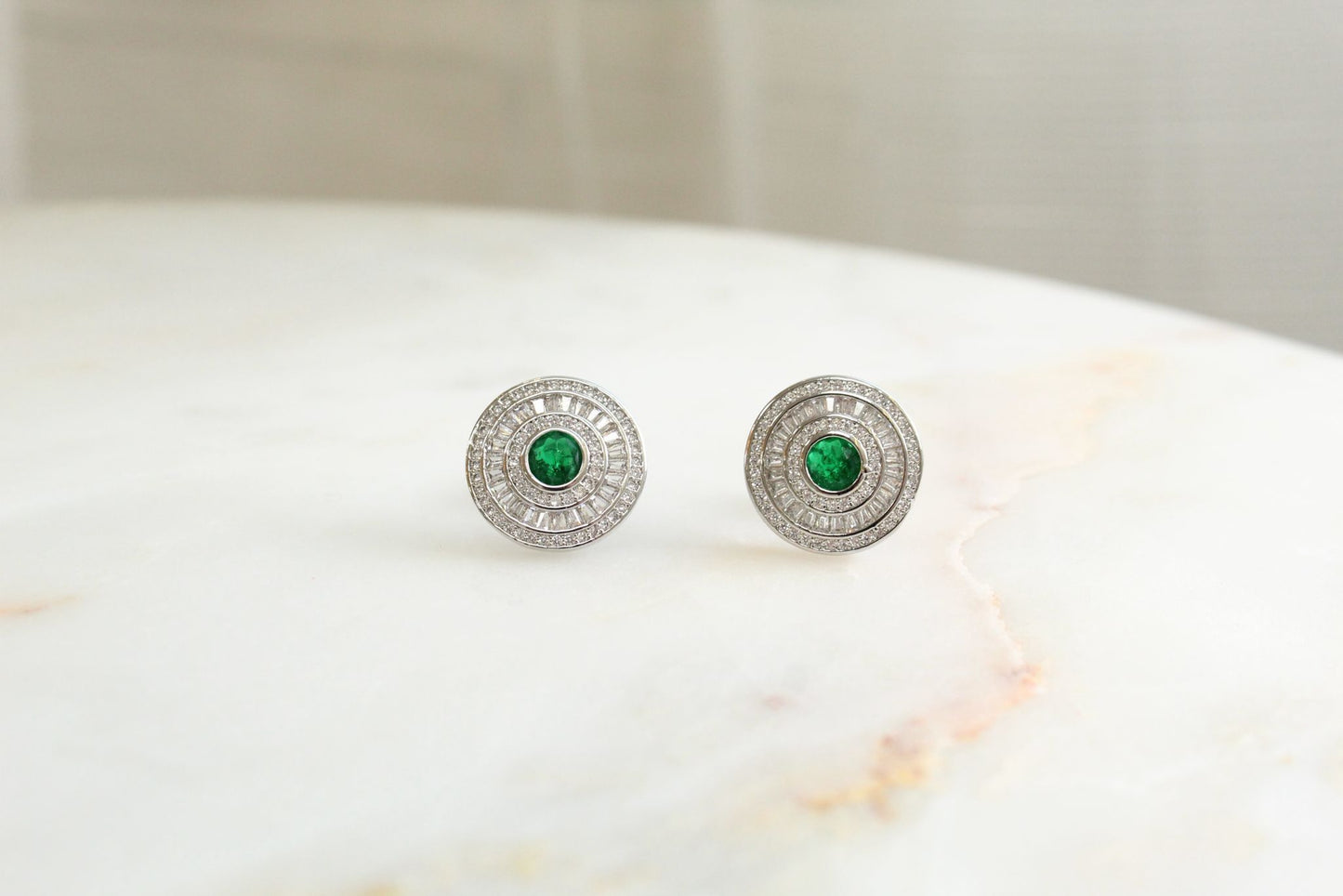 Earring Cravej Silver Esfera BLVD