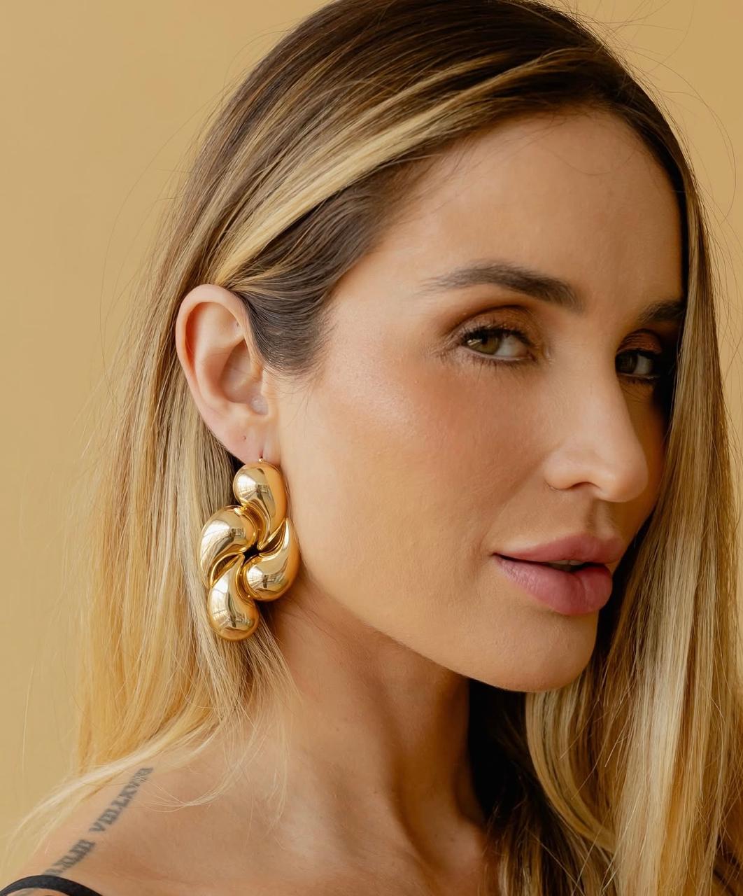 Earring Bia Gold B/M
