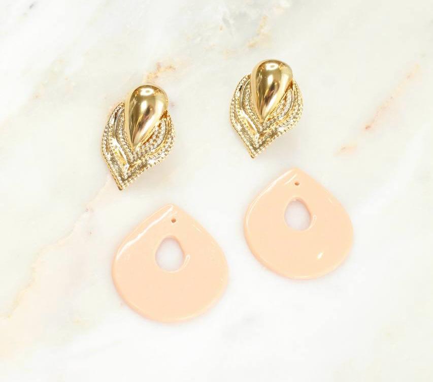 Earring Barroco Salmao B/M