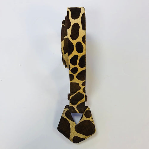 Animal Print Belt - Giraffe