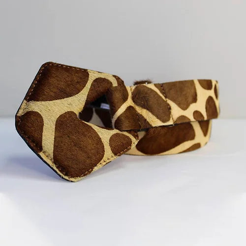 Animal Print Belt - Giraffe